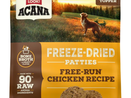 Acana Chicken Recipe Patties Grain-Free Freeze-Dried Dog Food & Topper 14-oz Sale