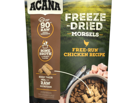 Acana Chicken Recipe Morsels Grain-Free Freeze-Dried Dog Food & Topper 8-oz Fashion