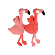 Multipet Pet Envy Corduroy Flamingo Plush Dog Toy For Cheap