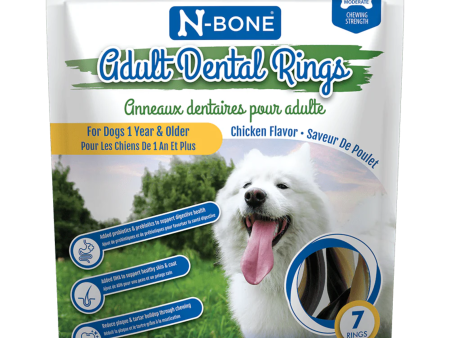 NPIC N-Bone Adult Dental Rings Chicken Flavor 7pk Online Sale