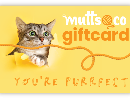 Mutts & Co. Cats eGift Card Discount