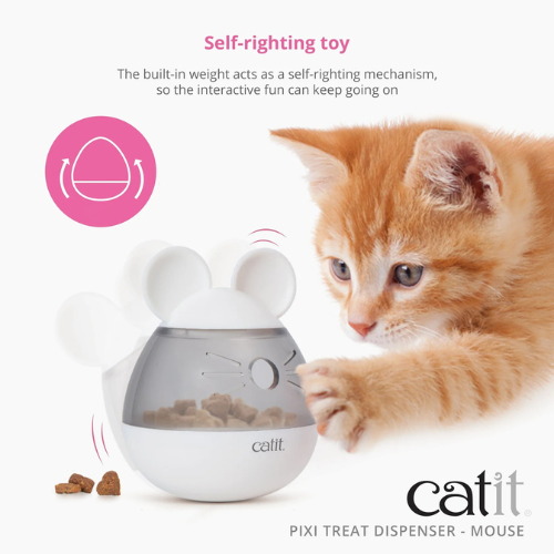 Catit PIXI Cat Treat Dispenser Mouse Fashion