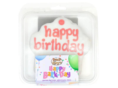 Bosco & Roxy s Prepackaged Happy Birthday Cupcake 4  Dog Treats Online now