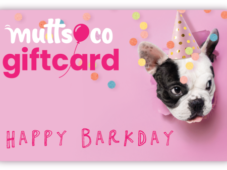 Mutts & Co. Birthday eGift Card Online