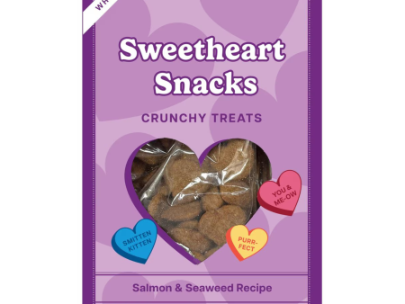 Bocce s Bakery Valentine s Crunchy Sweetheart Snacks Cat Treats, 2oz Online Sale