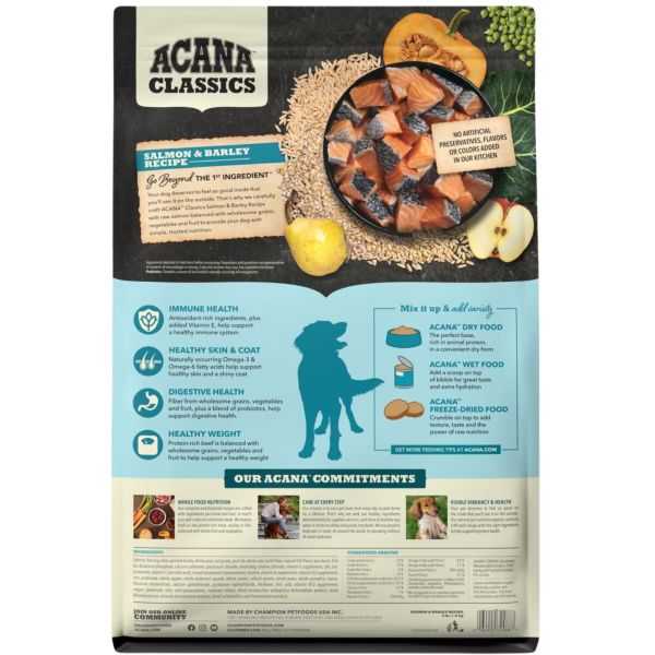 Acana Classics Salmon & Barley Recipe Dry Dog Food Online now