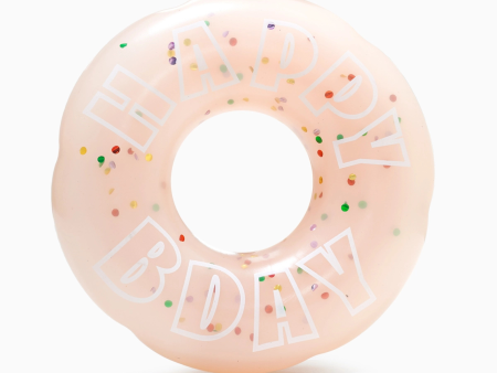 Hugsmart Pet Yappy Birthday Donut Rubber Dog Toy Online Sale