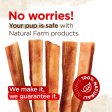 Natural Farm Odor Free Jumbo Bully Stick 6  Online now