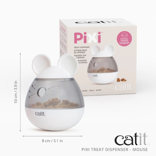 Catit PIXI Cat Treat Dispenser Mouse Fashion