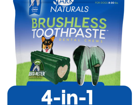 Ark Naturals Brushless Toothpaste Small Dental Dog Treats, 12-oz Online