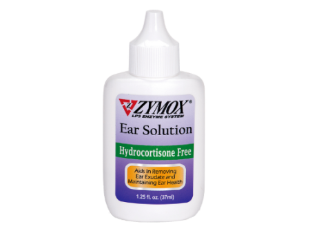 Zymox Enzymatic Ear Solution without Hydrocortisone , 1.25 oz For Discount