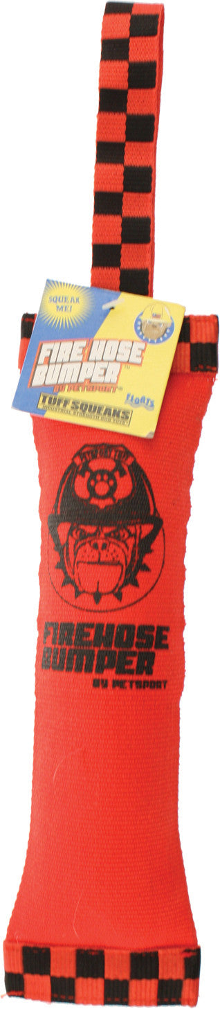 Petsport - Tuff Squeaks Fire Hose Bumper Dog Toy For Discount