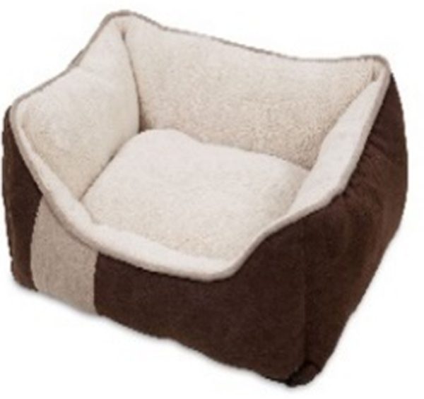 Petmate Inc - Beds - Classic Lounger Microluxe Plush suede Discount