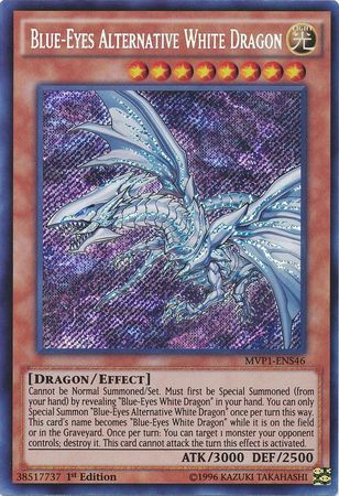 Blue-Eyes Alternative White Dragon [MVP1-ENS46] Secret Rare Online Hot Sale