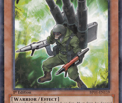 Backup Warrior [BP01-EN159] Starfoil Rare Supply