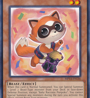 Baby Raccoon Ponpoko [MP14-EN136] Common on Sale