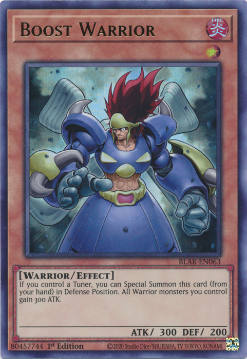 Boost Warrior [BLAR-EN063] Ultra Rare Discount