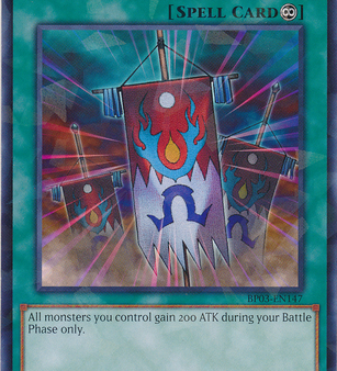 Banner of Courage [BP03-EN147] Shatterfoil Rare Sale