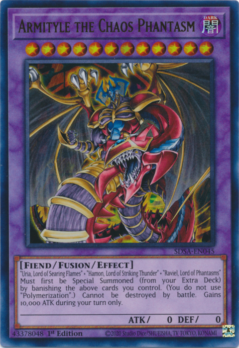 Armityle the Chaos Phantom [SDSA-EN045] Ultra Rare Supply