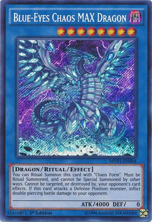 Blue-Eyes Chaos MAX Dragon [MVP1-ENS04] Secret Rare For Discount