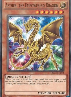 Aether, the Empowering Dragon [DEM3-EN008] Common Sale