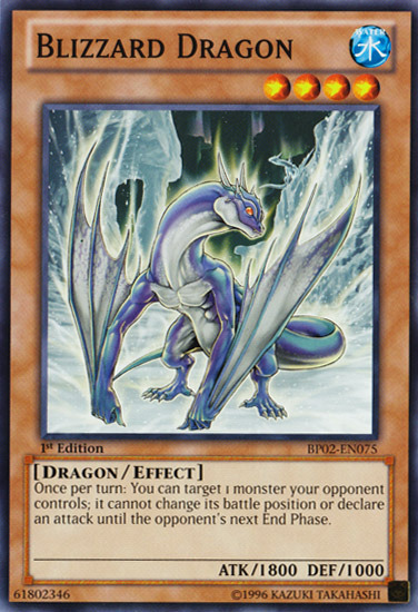 Blizzard Dragon [BP02-EN075] Mosaic Rare Online Hot Sale