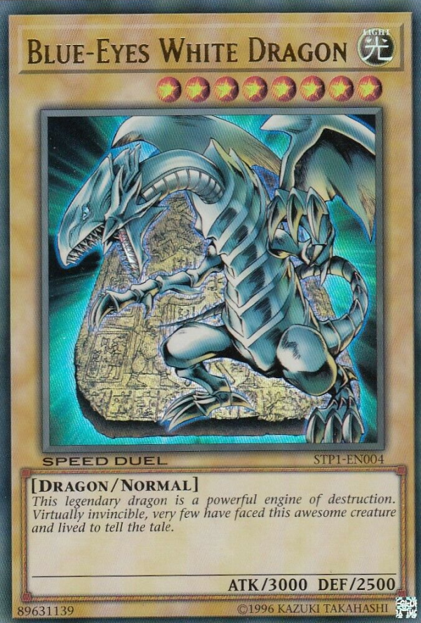 Blue-Eyes White Dragon [STP1-EN004] Ultra Rare For Sale