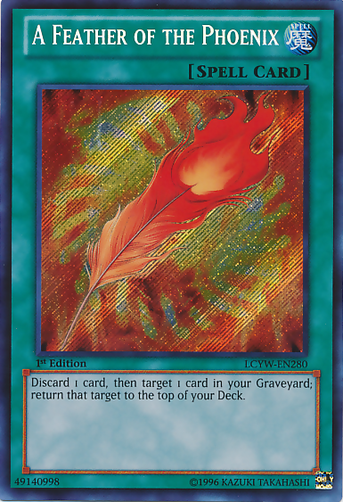 A Feather of the Phoenix [LCYW-EN280] Secret Rare Cheap