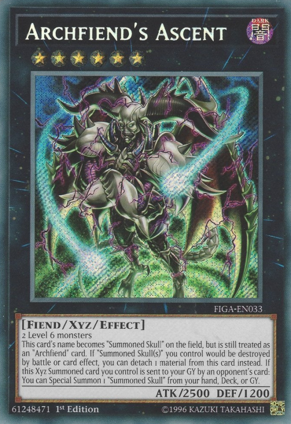 Archfiend s Ascent [FIGA-EN033] Secret Rare For Cheap