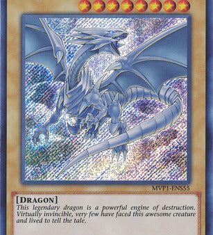 Blue-Eyes White Dragon [MVP1-ENS55] Secret Rare Fashion