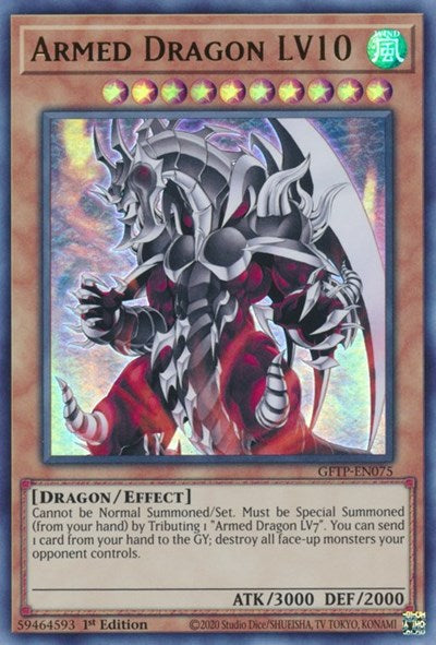 Armed Dragon LV10 [GFTP-EN075] Ultra Rare Online