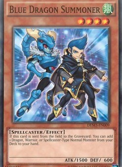 Blue Dragon Summoner [DEM3-EN009] Common Online