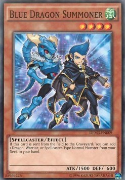 Blue Dragon Summoner [DEM3-EN009] Common Online