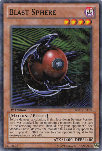 Blast Sphere [BP01-EN175] Starfoil Rare Online now