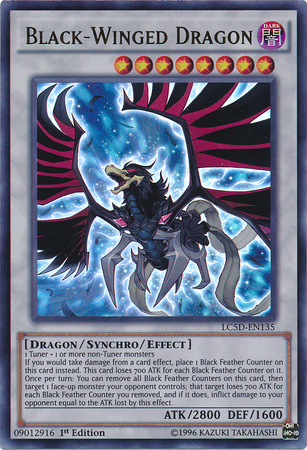 Black-Winged Dragon [LC5D-EN135] Ultra Rare Cheap