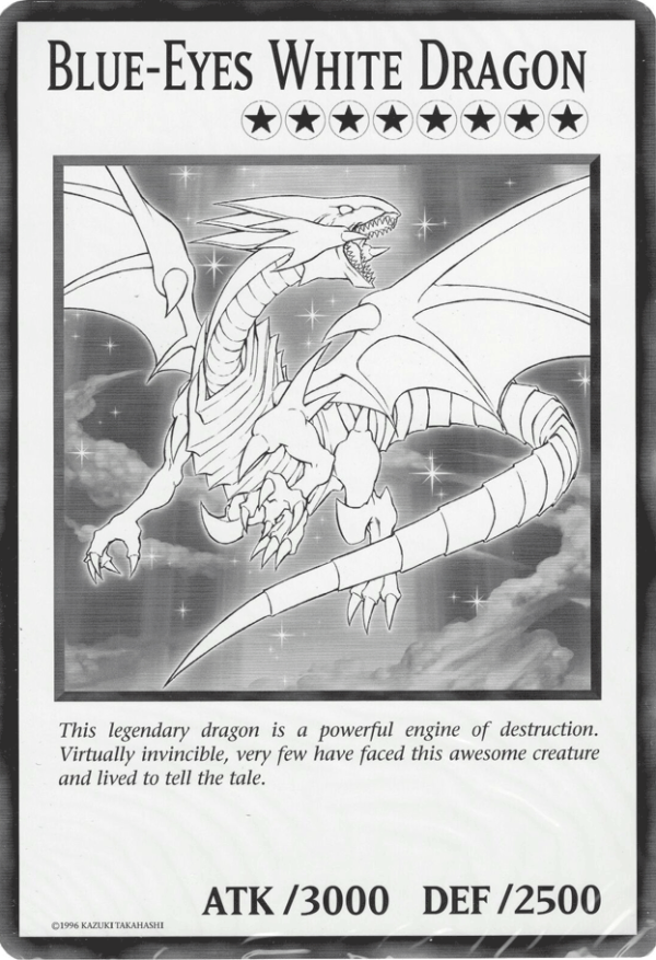 Blue-Eyes White Dragon (Oversized) Common For Cheap