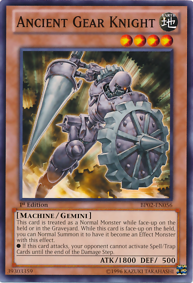 Ancient Gear Knight [BP02-EN056] Mosaic Rare Online Sale