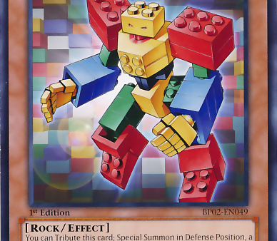 Blockman [BP02-EN049] Mosaic Rare For Discount