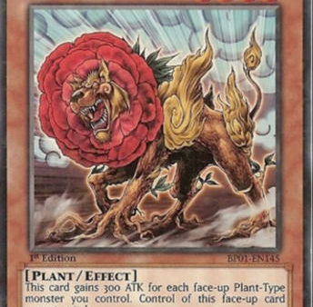 Botanical Lion [BP01-EN145] Starfoil Rare For Sale